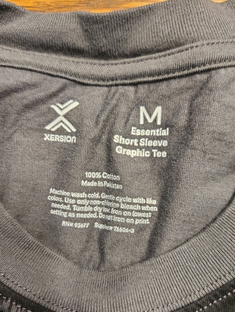 Xersion Short Sleeve Graphic Tee - Charcoal